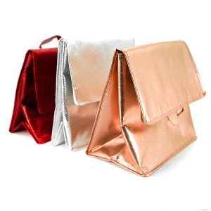 Gold Laser Film Insulation Bag No Ice Cream |Pani Velcro