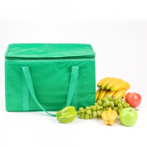 अन्न वितरणासाठी घाऊक इन्सुलेटेड पिशव्या |PCM बर्फ विटा सक्षम