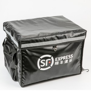 Çanta për dërgesë me çanta dreke për ftohës motori me dy shtresa Qese për shpërndarjen e ushqimit