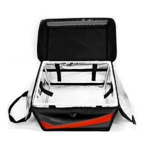 500D PVC insulated motorcycle delivery bag collapsibale durable insulation box