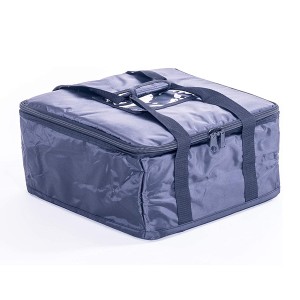 Insulated Thermal Bag Uban sa Foil Foam |Nylon Bag Para sa Paghatud sa Pizza