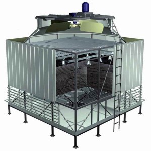 Induced Draft Cooling Towers with Rectangular Appearance