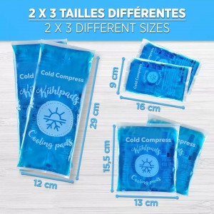 PE Ice Pack Cold Compress Gel Ice Packs Wholesale Hot Cold Gel Pack