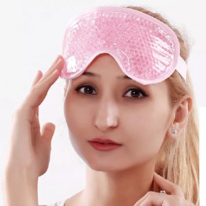 Custom Design Gel Beads Cooling Gel Eye Cold Mask for Head