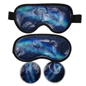 Cute Cooling Ice Eye Masks Cold/Hot Packs Reusable Gel Cooling Eye Mask Ice Cold Compress for Puffy Eyes