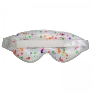 Ice pack factory colored beads cooling eye mask relieves puffiness