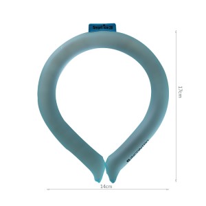Phase change cooling ice collar, PCM solid liquid constant temperature collar, outdoor sports cooling collar
