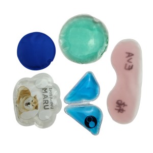 Wholesale Lip Heart Pattern Beads Gel Hot Cold Ice Pack in Regular Shape
