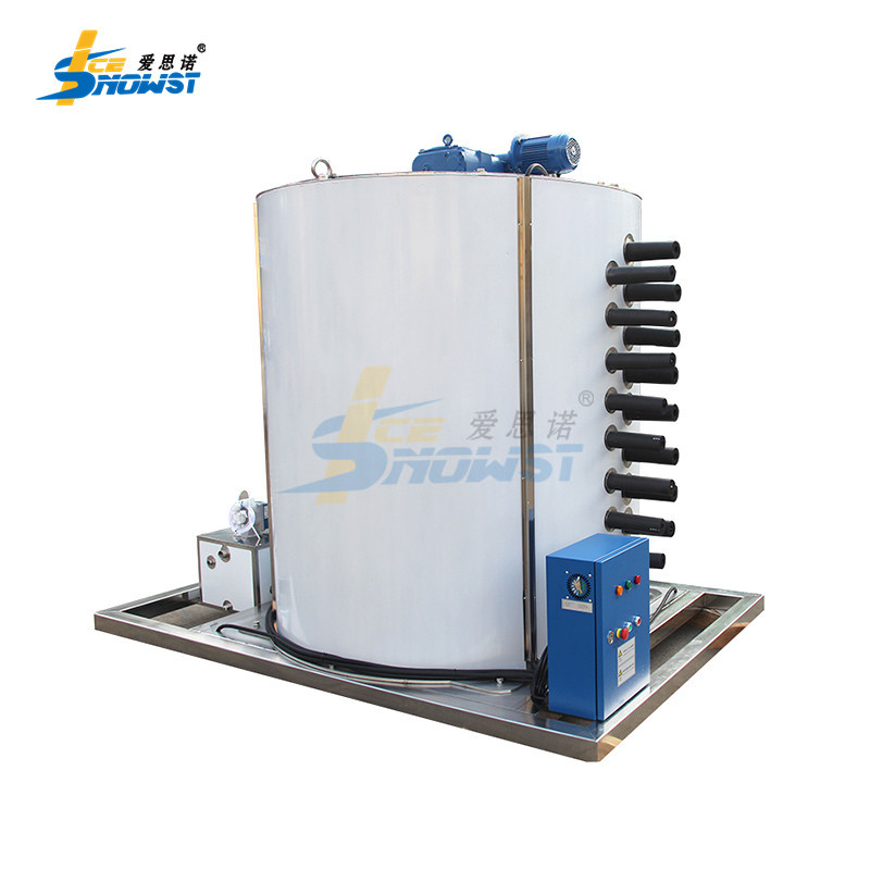 ICESNOW 25Ton/day Flake Ice Evaporator for slaughtering procesing Featured Image