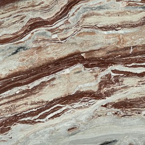 Natural Marble Monica Red slabs and blocks
