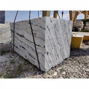 Natura Blue Valley Marmor Stone Raw obstruit Sinis