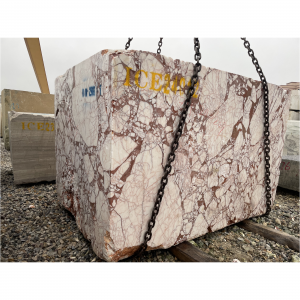 Същността на луксозния мрамор Burberry розов естествен камък