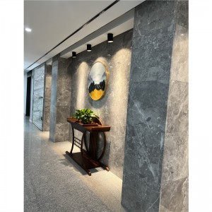 China Gray Cloud Marble Ixabiso-esebenzayo Material Natural Stone
