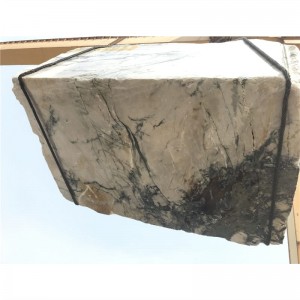 Nature Calacatta Verde Marble Block para sa Interior Dekorasyon