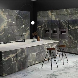 New Arrival Lush Volcanic Green Marble Natural Stone