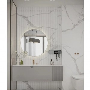 Italy Calacatta White Luxury Marble for High-end Project