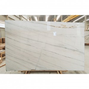 China Adayeba Dior White Marble didan Bookmatched Slabs
