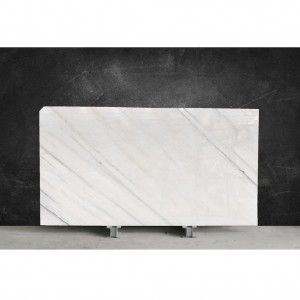 China Natural Dior White Marble Poles Bookmatched Slabs