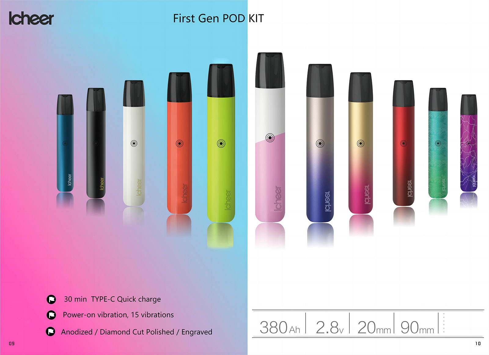 First Gen POD KIT Compatible Outfit Vape Pen-6