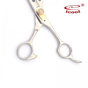 Pet Grooming Scissors Shears With Blade Holes For Dog
