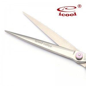 China Professional Pet Styling Pet Scissors Manufacturer Supply Stainless Steel Grooming Scissors