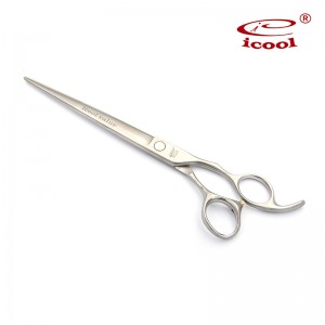 Wholesale Dog Hair Shears Factories Pricelist\” - 440C Stainless Steel 8.0 inch Big Size Pet Dog Scissors Hair Shears – Icool