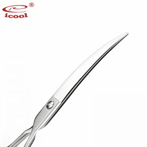 Fast delivery China Pet Grooming Scissors Curved Scissor