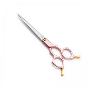 High Quality China Factory Cheap Price Safety Color Straight Scissors for Dog Cat
