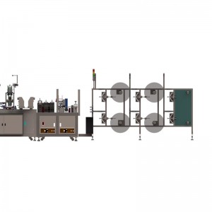 N95 Full Automatic Medical Mask Production Line Making Machine-n95 mask making machine-n95 cup mask machine