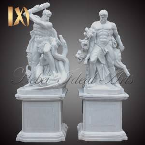 Factory outlet Austria Hercules marble statues for sale