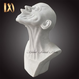 custom Grotesque Grimace Famous Marble Bust