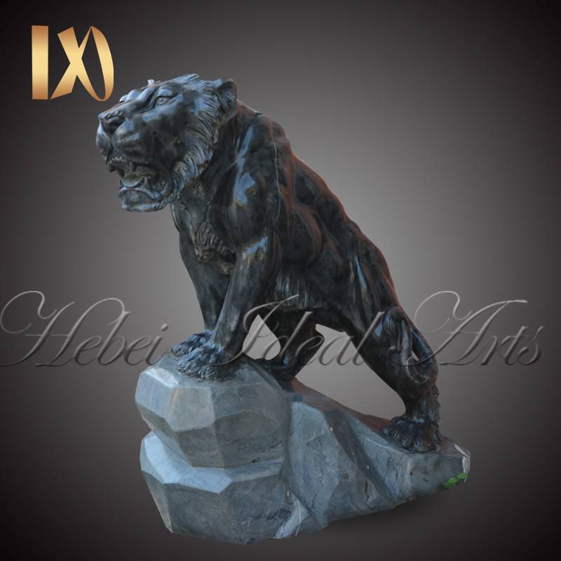 Custom sized beautiful marble tiger statues for sale (1)