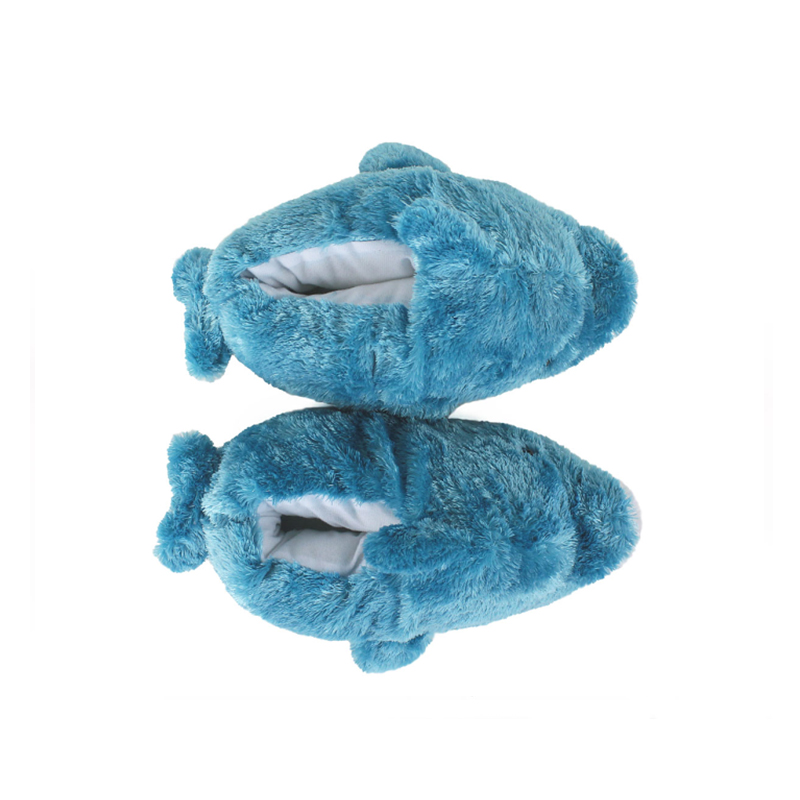 Blue Dolphin Animal Slippers1
