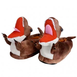 Dragon Plush House Reindeer Dog slippers