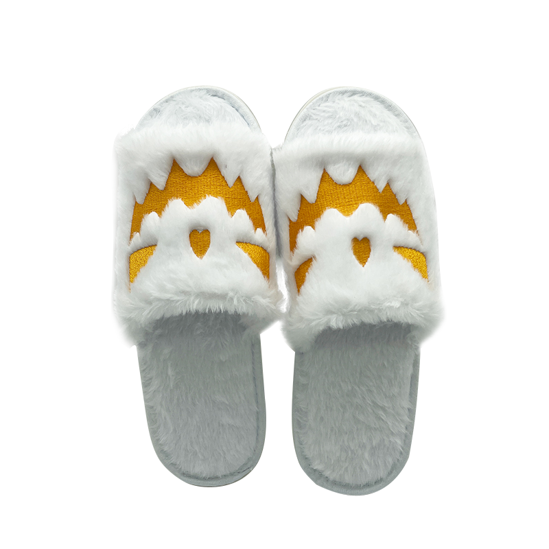 Halloween pumpkin slippers-whitepng