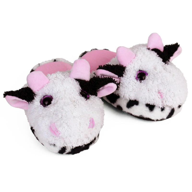 Kids Cow Slippers-3