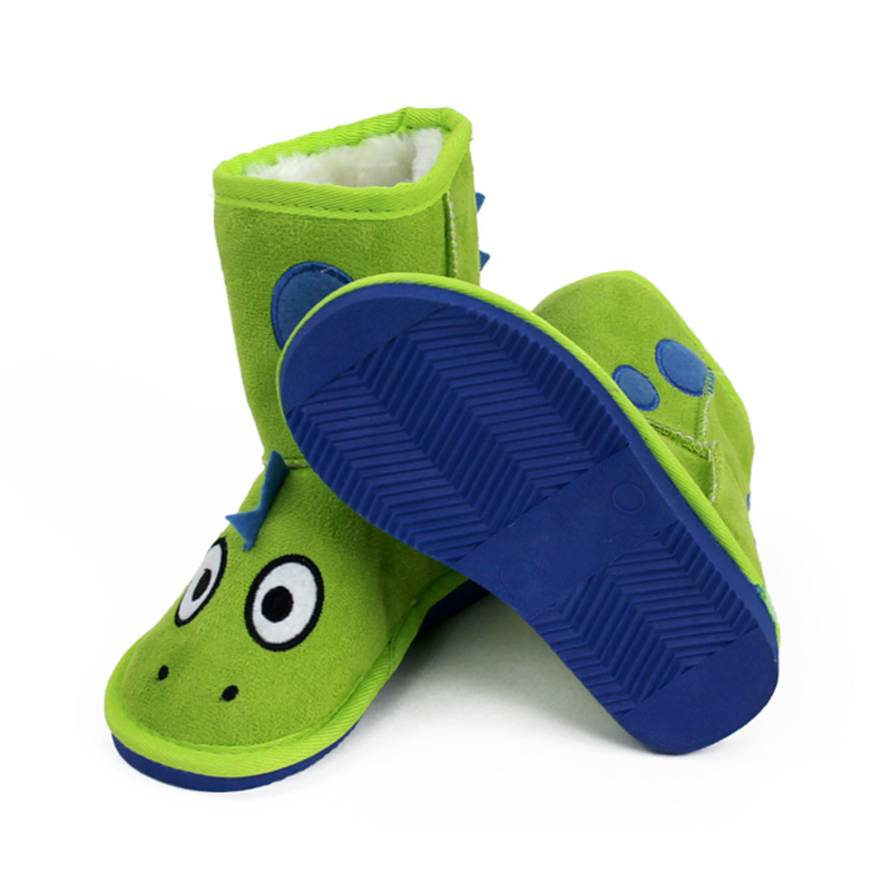 Kids Toasty Toez Dinosaur Slippers4