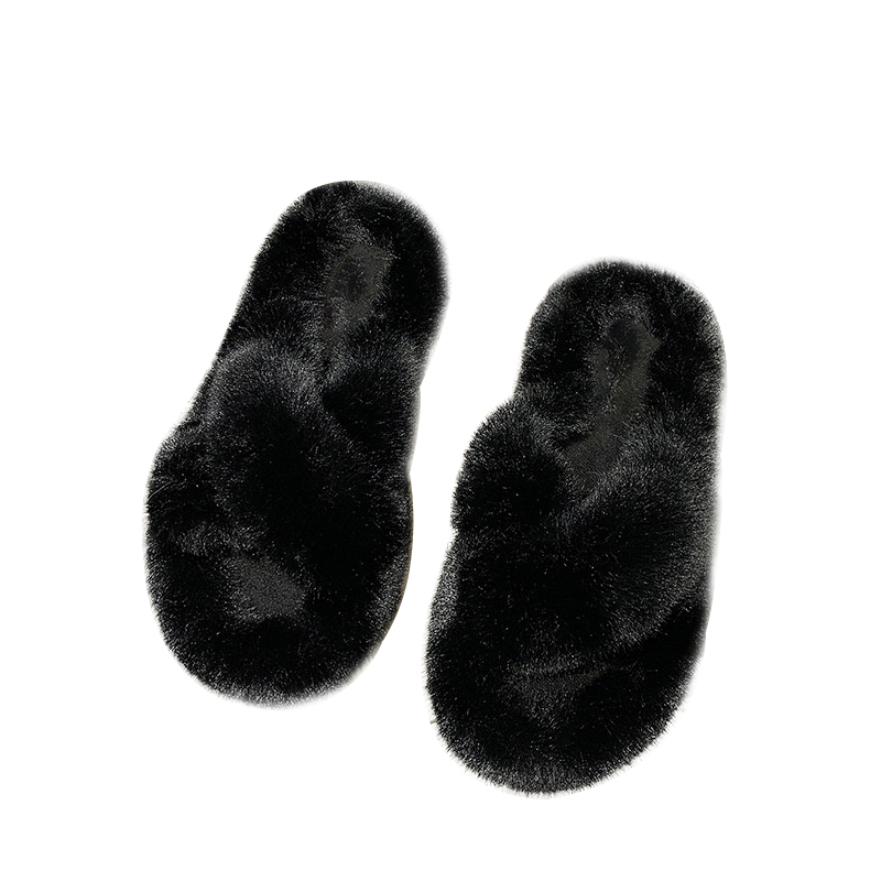 Lazy People Wearing Cross Over Thick Sole Open Toe Slippers 2