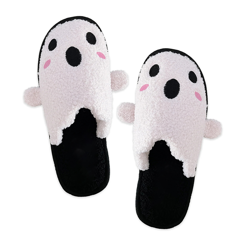 Peek-a-BOO Ghost Slippers1