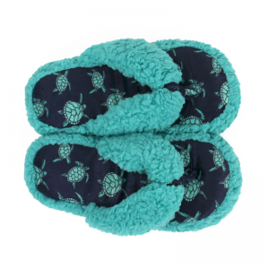 2023 Autumn/Winter Sea Turtle Spa Home Soft with Indoor Cotton Plush Slippers Women’s