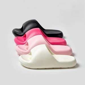 Unisex Stepping on Shit Feeling Super Soft Indoor Outdoor Bath Sandals Deodorant Mabaga nga Soled Slippers