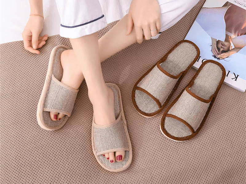 Should you wear slippers in the house?