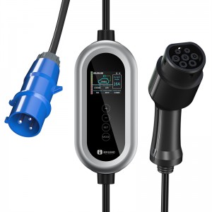 Type 2 Mobile Ev Charger for Roadside Use