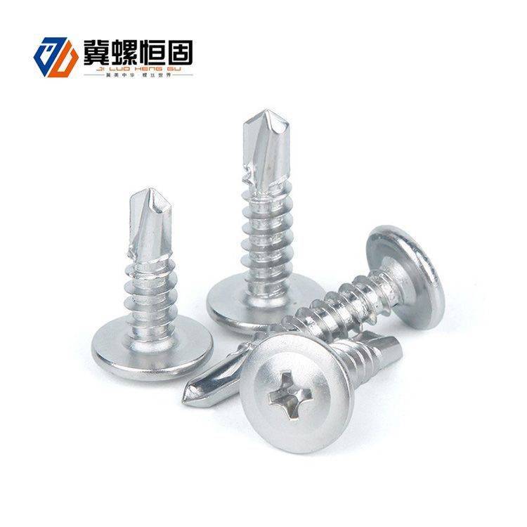 Wholesale Price Stainless Steel Self Drilling Screws - Large flat round head drill screw – SCM