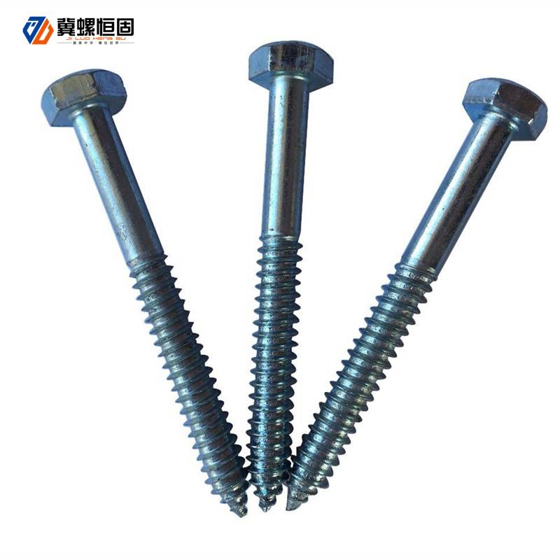 Chinese wholesale Inch Drywall Screws - Hexagon wood screw – SCM detail pictures