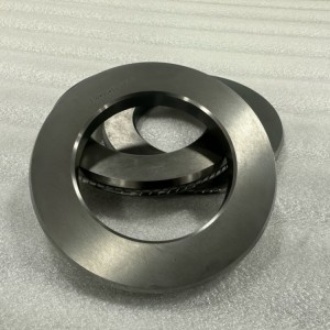 100% ວັດສະດຸເວີຈິນໄອແລນ 150 * 15 * 95 YG15 tungsten carbide roller ສໍາລັບ rebar