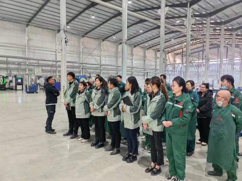 Hengrui Company’s first and second factory mobilization meeting