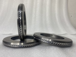 Rolagan carbide Tungsten YG15 Roller 3D de chàileachd àrd airson rebars rollaidh fuar