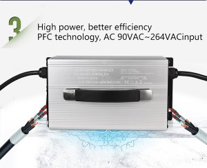 High power Smarter lithium battery Intelligent charger,48V battery charger