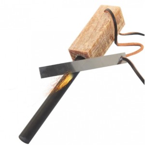 iLOOKLE 1/2 inch Fatwood handle survival ferro Rod fire starter